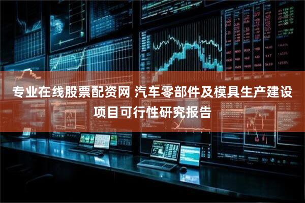 专业在线股票配资网 汽车零部件及模具生产建设项目可行性研究报告
