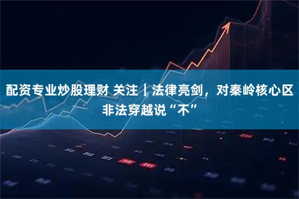 配资专业炒股理财 关注｜法律亮剑，对秦岭核心区非法穿越说“不”